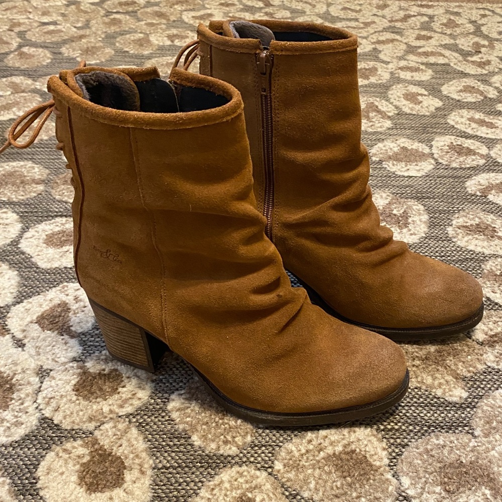 Bos & Co. Suede Ankle Boots